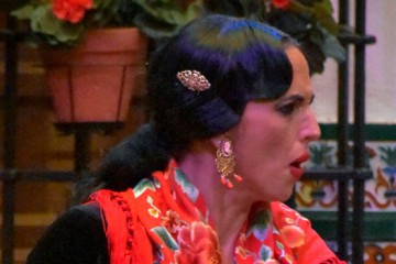 Patricia Ibañez – Técnica bata de cola y mantón y Coreografía por Alegrías